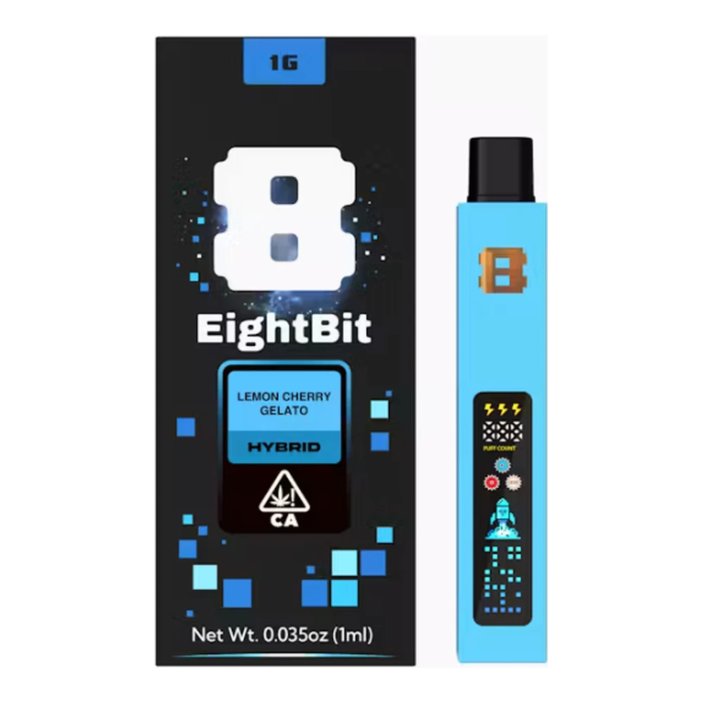 8Bit - 8Bit | Lemon Cherry Gelato | Live Rosin Infused All-In-One Vape | 1g Main Image