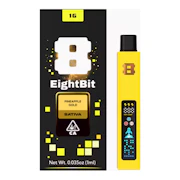 8Bit | Pineapple Gold | Live Rosin Infused All-In-One Vape | 1g