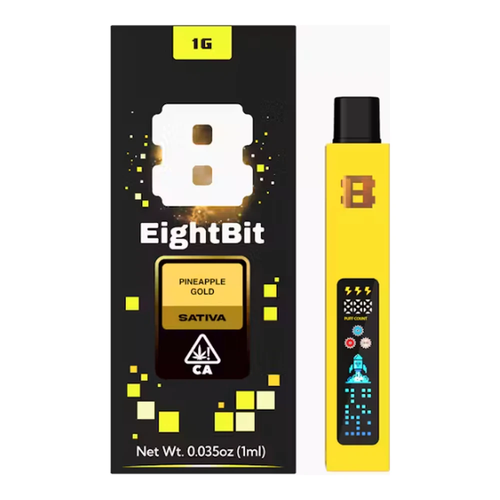 8Bit - 8Bit | Pineapple Gold | Live Rosin Infused All-In-One Vape | 1g Main Image