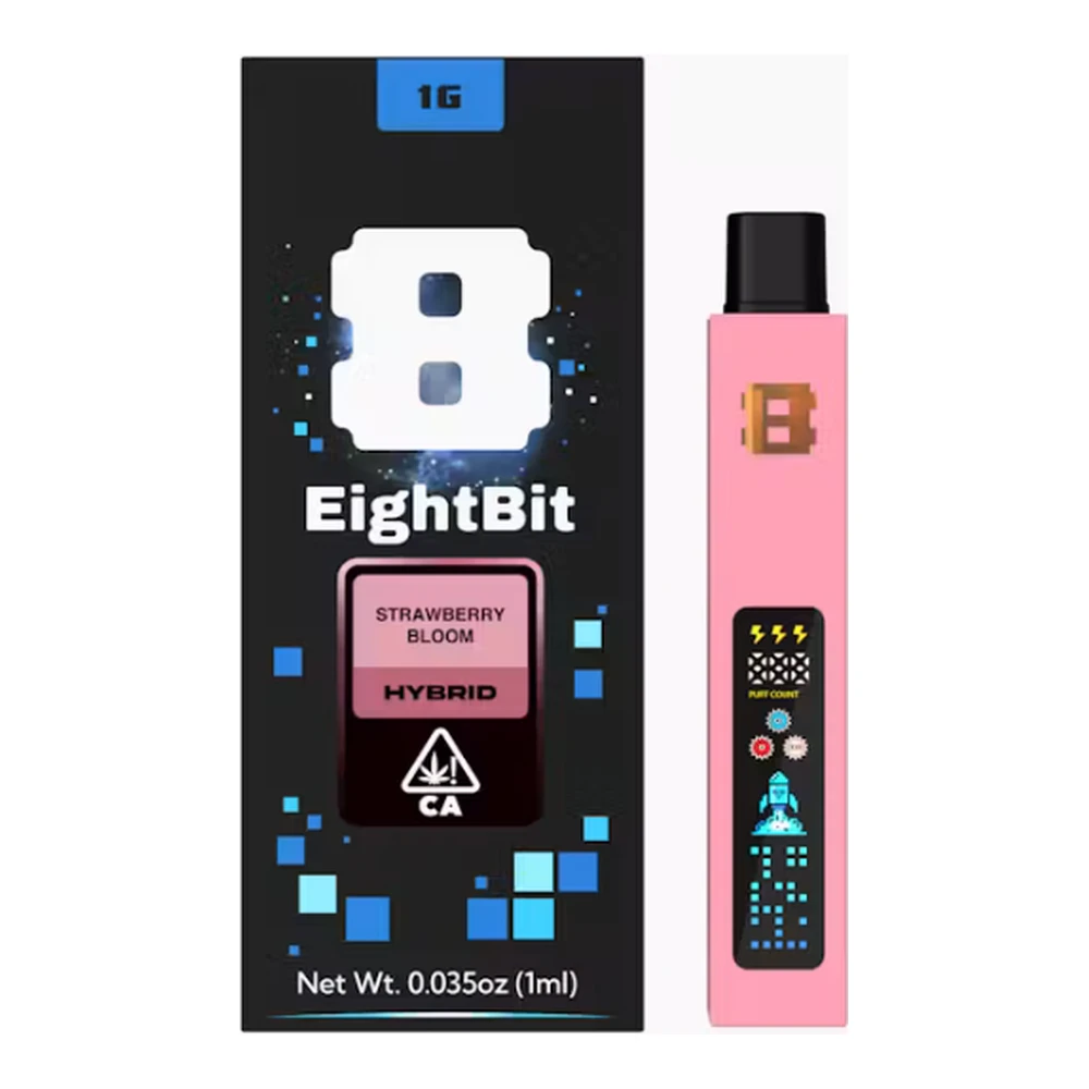 8Bit - 8Bit | Strawberry Bloom | Live Rosin Infused All-In-One Vape | 1g Main Image