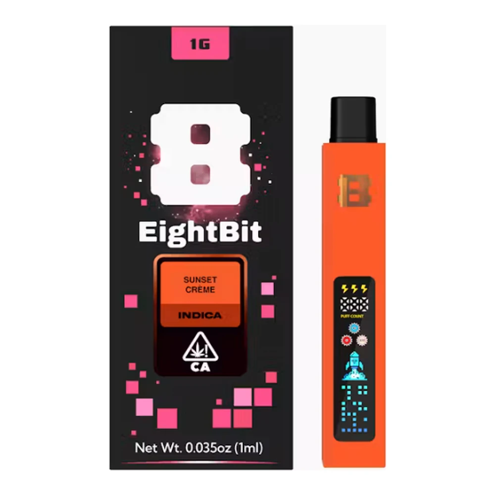 8Bit - 8Bit | Sunset Creme | Live Rosin Infused All-In-One Vape | 1g Main Image