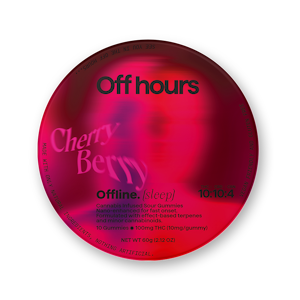 OFF HOURS - OFFHOURS - Offline - Sour Cherry Berry - 100mg - Edible