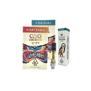 CLSICS - CLSICS Live Rosin Cartridge - Clockwork Lemon 1g