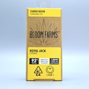 Royal Jack CR 1g Cart - Bloom Farms