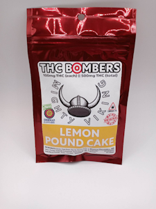 Lemon Poundcake - 500mg THC Bombers - Mighty Vikings