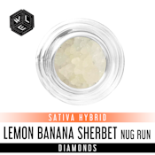 White Label Extracts | Lemon Banana Sherbet NR Diamonds | 1g