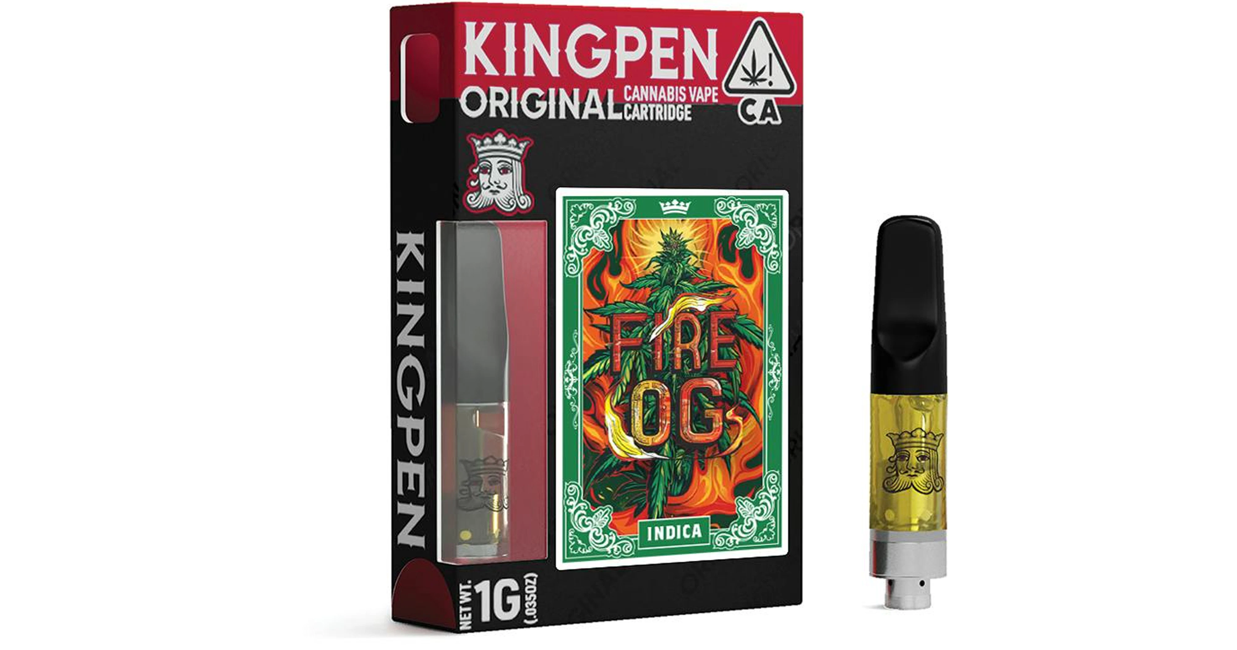 KINGPEN - Kingpen Original - Fire OG Cartridge - 1g Main Image