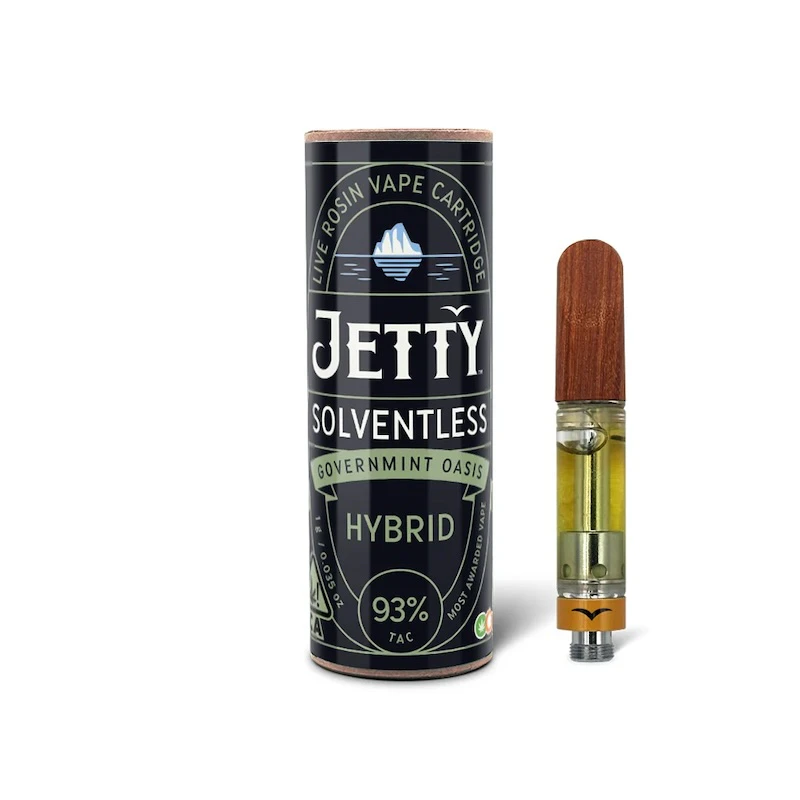 Jetty Extracts - Governmint Oasis - (Ocal Solventless) - 1g (H) - Jetty Main Image
