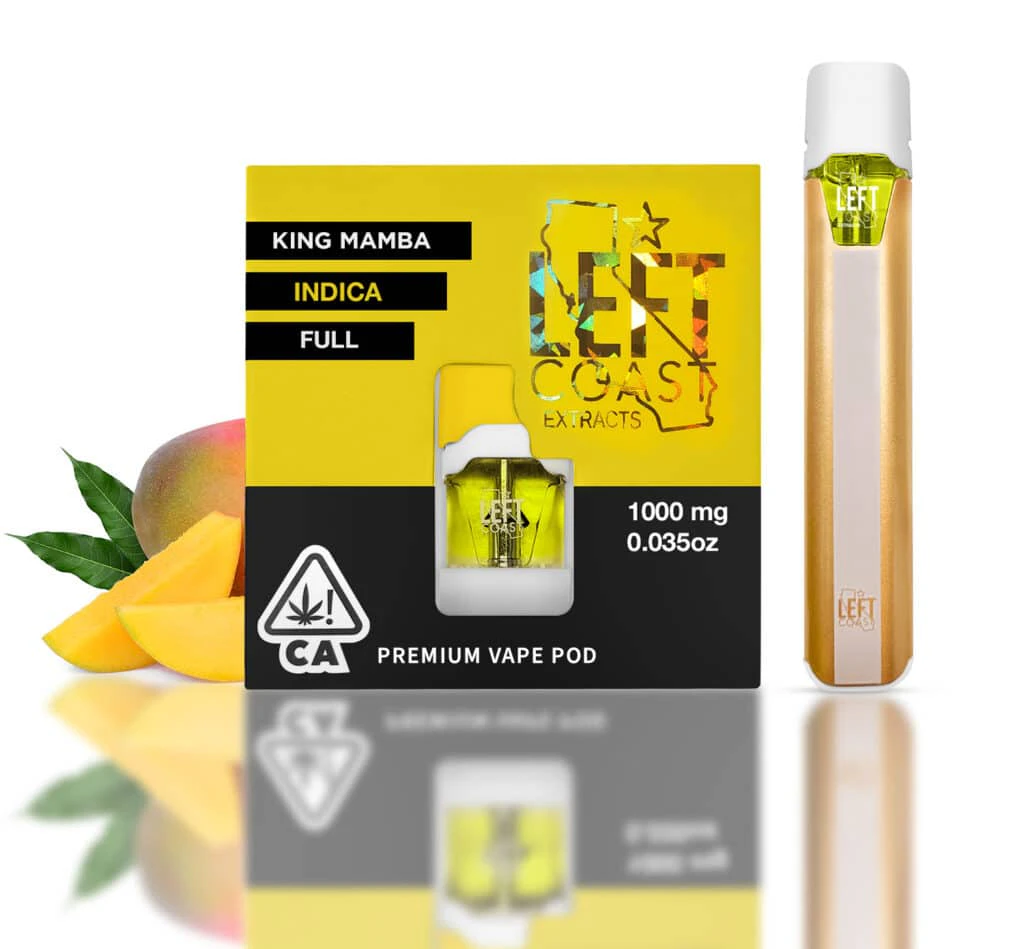 LEFT COAST - King Mamba - Live Resin - Pod - .5g (I) - Left Coast Main Image