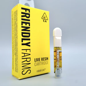 Friendly Farms - Pop Rocks 1g Live Resin Cart - Friendly Farms