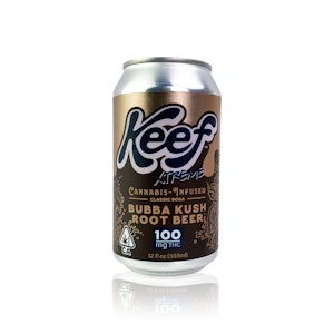 KEEF COLA - KEEF - Drink - Xtreme Bubba Kush - Root Beer - Single Can - 100MG