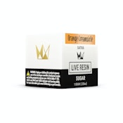 LIVE RESIN SUGAR - ORANGE CREAMSICLE 1G - WEST COAST CURE