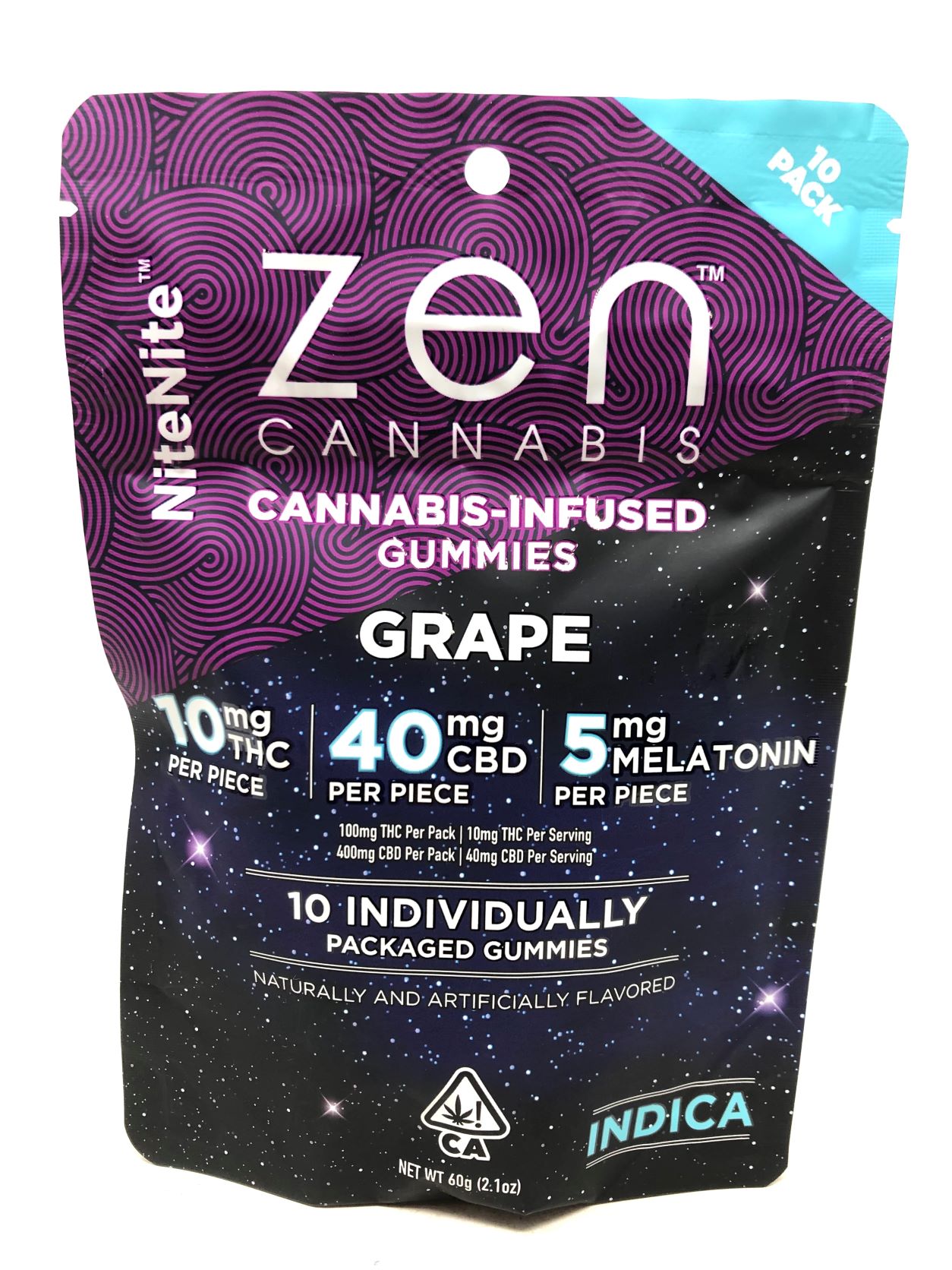 ZEN NITENITE GRAPE 100MG GUMMIES Cannabis Dispensary Near Port