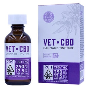 Vet CBD - Vet CBD: 60ml 20:1 Pet Tincture (CBD:THC)