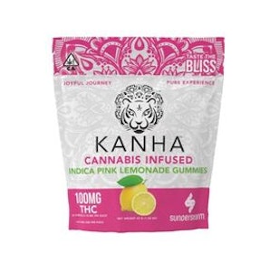 KANHA - [Kanha] Gummies - 100mg - Pink Lemonade (I)