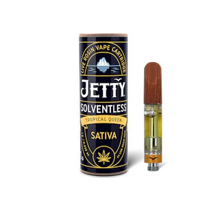 Jetty Extracts - Jetty | Tropical Queen | 1G Solventless Live Rosin 510 Cart