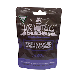Krauter's Crunchers - Grape - 200mg