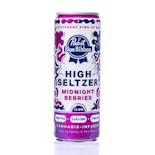 12oz PBR Infused Seltzer Can Midnight Berries 10mg THC