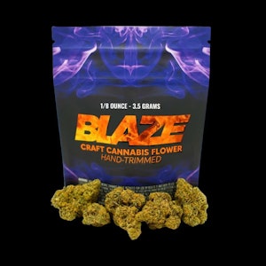 BLAZE CRAFT CANNABIS - Blaze | Flower | Fruit Stripez | 3.5g