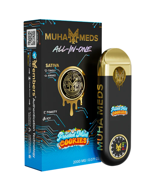 Muha Meds - Frosted Mint Cookies 2g Disposable Main Image