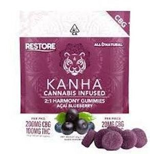 KANHA -  Kanha - Acai Blueberry - 2:1 