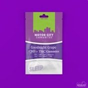 Motor City Cannabites - Goodnight Grape - CBN1:THC1:CBD1:MELATONIN1