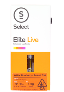 Select - White Strawberry x Lemon Tree Live Resin .5g