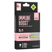 Ceres | Immune Boost | 10pk | DOH | 5:1 | 50mg THC : 230mg CBD : 10mg CBG : 10mg CBN