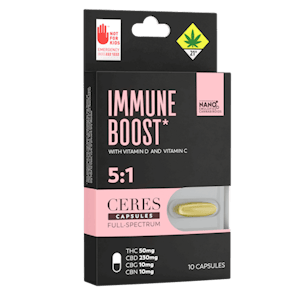 Ceres - Ceres | Immune Boost | 10pk | DOH | 5:1 | 50mg THC : 230mg CBD : 10mg CBG : 10mg CBN