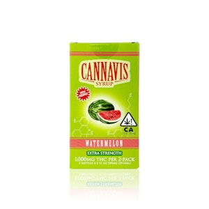 CANNAVIS - CANNAVIS - Tincture - Watermelon - 2-Pack - Syrup - 1000MG