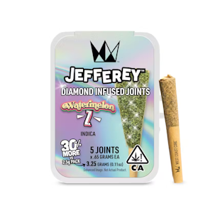WEST COAST CURE - West Coast Cure | Watermelon Z 3.25g (Indica) - Jefferey Infused Joints 5pk