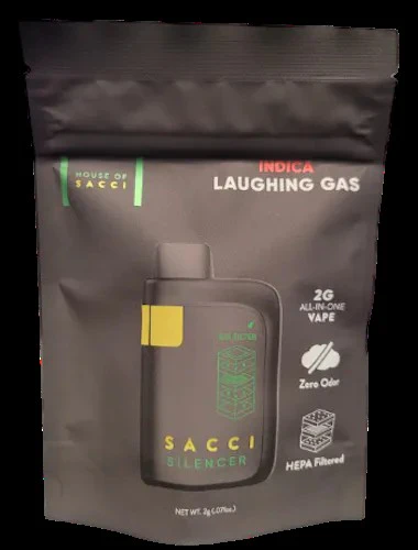 House of Sacci - House of Sacci - Laughing Gas - AIO Vape w/ Silencer - 2g Main Image