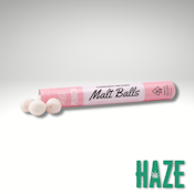 Strawberry White Chocolate Malt Balls - 100mg (10pk)