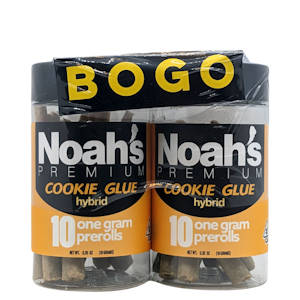 Noah's Premium Bogo - Noah's Premium Bogo Cookie Glue 2 Pk Of 10 (H) Preroll Packs 20g