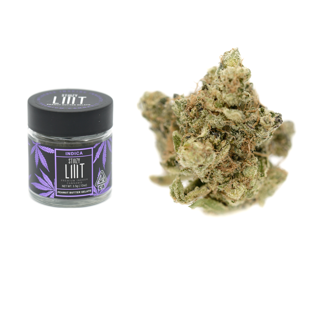 3.5g Peanut Butter Gelato Jar (Indoor) STIIIZY Sacramento Cannabis