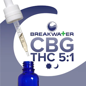 Breakwater - [MED] Breakwater | CBG:THC 5:1 | MCT Tincture 100mg