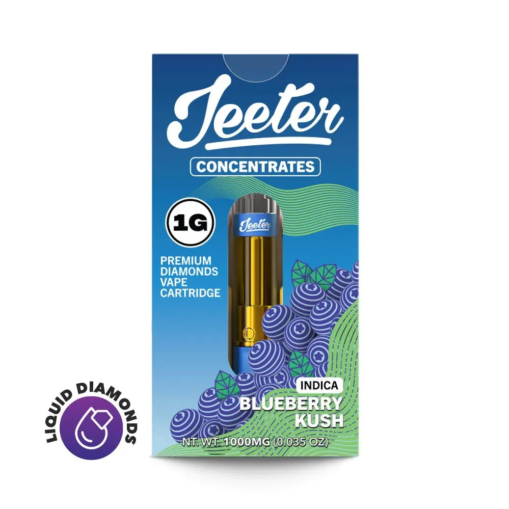 Jeeter - Blueberry Kush (I) | 1g Liquid Diamond Cart | Jeeter Main Image