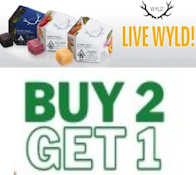 * GET WYLD DEAL-BUY -3 WYLD GUMMIES FOR ONLY $40 OTD -NO LIMIT- #GUMMY PROMO NON DISCOUNTABLE-CANNOT COMBINE WITH % DISCOUNTS