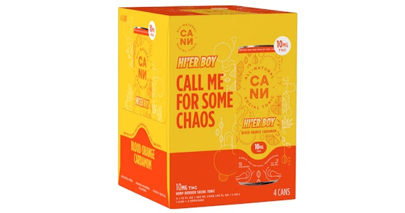 CANN - CANN - Grapefruit Rosemary Hi’er-Boys Tonic - 4pk