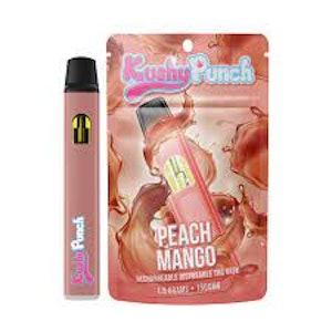 KUSHY PUNCH - Kushy Punch - Disposable - Peach Mango - 1G