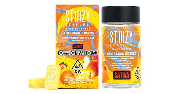 STIIIZY - Stiiizy - Caribbean Breeze Gummies - 100mg