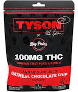 Big Pete's x Tyson - 100mg Extra Strength - Indica Oatmeal Chocolate Chip