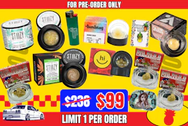 ONLY FOR PRE ORDER 07/10 OR LATER • 8g Oil Change Dab State Limit