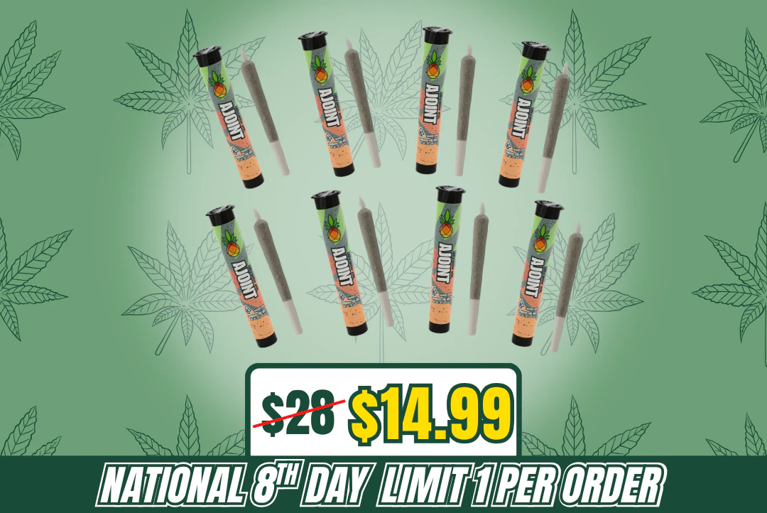 Humble Root - 8g Pineapple Pre-Roll Pack • 8th Day Bundle Main Image