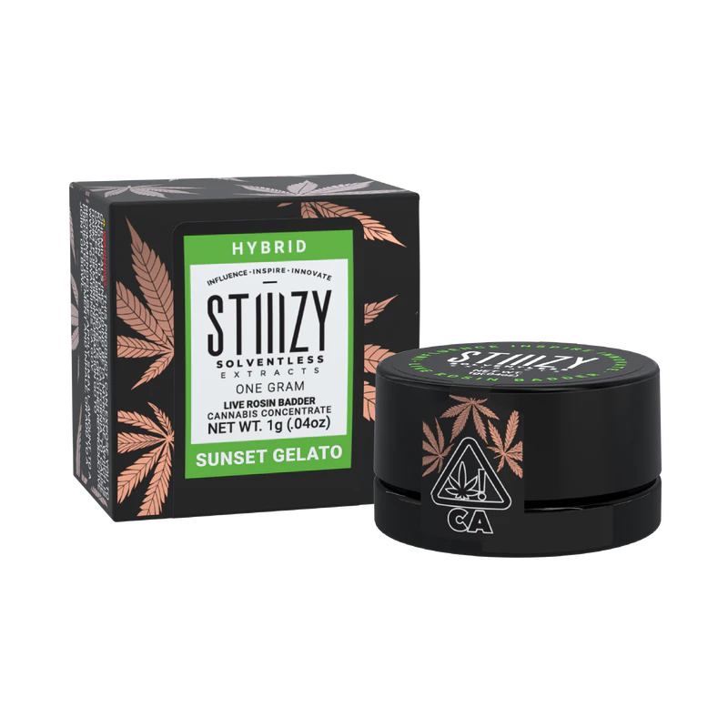 STIIIZY - STIIIZY | Live Rosin Badder | Sunset Gelato | 1g Main Image