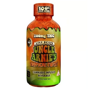Uncle Arnie's - Uncle Arnie’s - 8oz Live Resin 100mg Beverage (Tropical Twist)