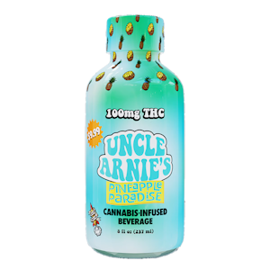 Uncle Arnie's - Uncle Arnie’s - 8oz Beverage 100mg THC (Pineapple Paradise)