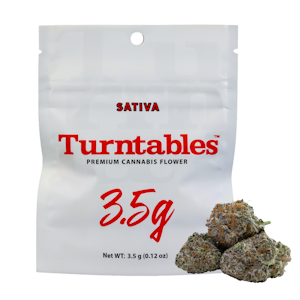Turntables - Blue Dream  Turntables House Blend Premium Flower 3.5g