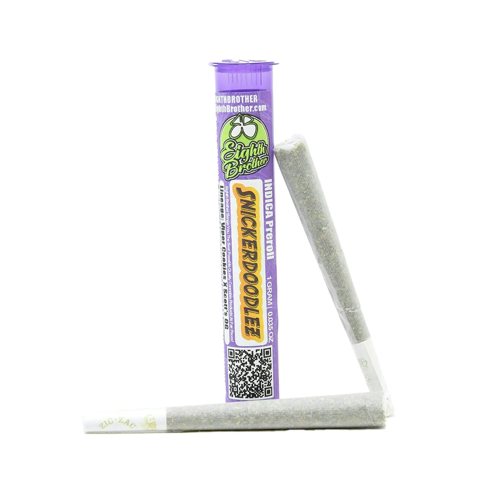 Eighth Brother - Eighth Brother - 1g Pre Roll (Snickerdoodlez-Indica) Main Image