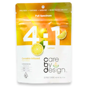 Care By Design - 4:1 CBD Lemon Gummies - 20pk - 25mg